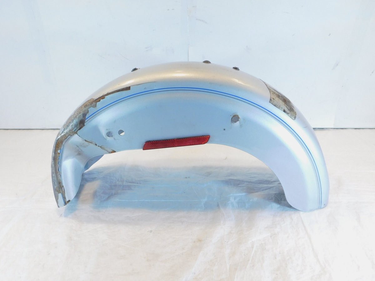 Harley Davidson Dyna Low Rider & Super Glide FXD Silver Rear Wheel Cover Fender - C3 Cycle