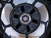 2013-2017 Kawasaki Ninja 300 EX300 Black Back Rear Wheel Rim w/ Cush Hub - C3 Cycle