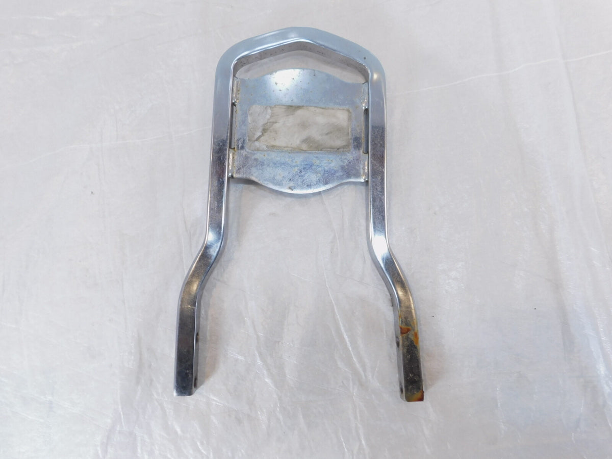 Bent Harley Sportster 883 & 1200 Chrome Passenger Backrest Sissybar Upright - C3 Cycle