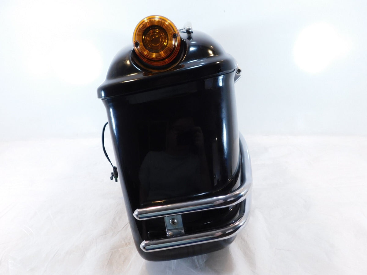 2002-2006 Victory V92 Deluxe & Touring Cruiser Black Saddlebag Side Luggage Bags - C3 Cycle