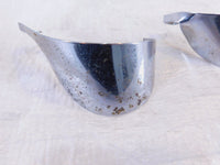 Harley Softail & Touring Front or Rear Chrome Turn Signal Indicator Cover Visors