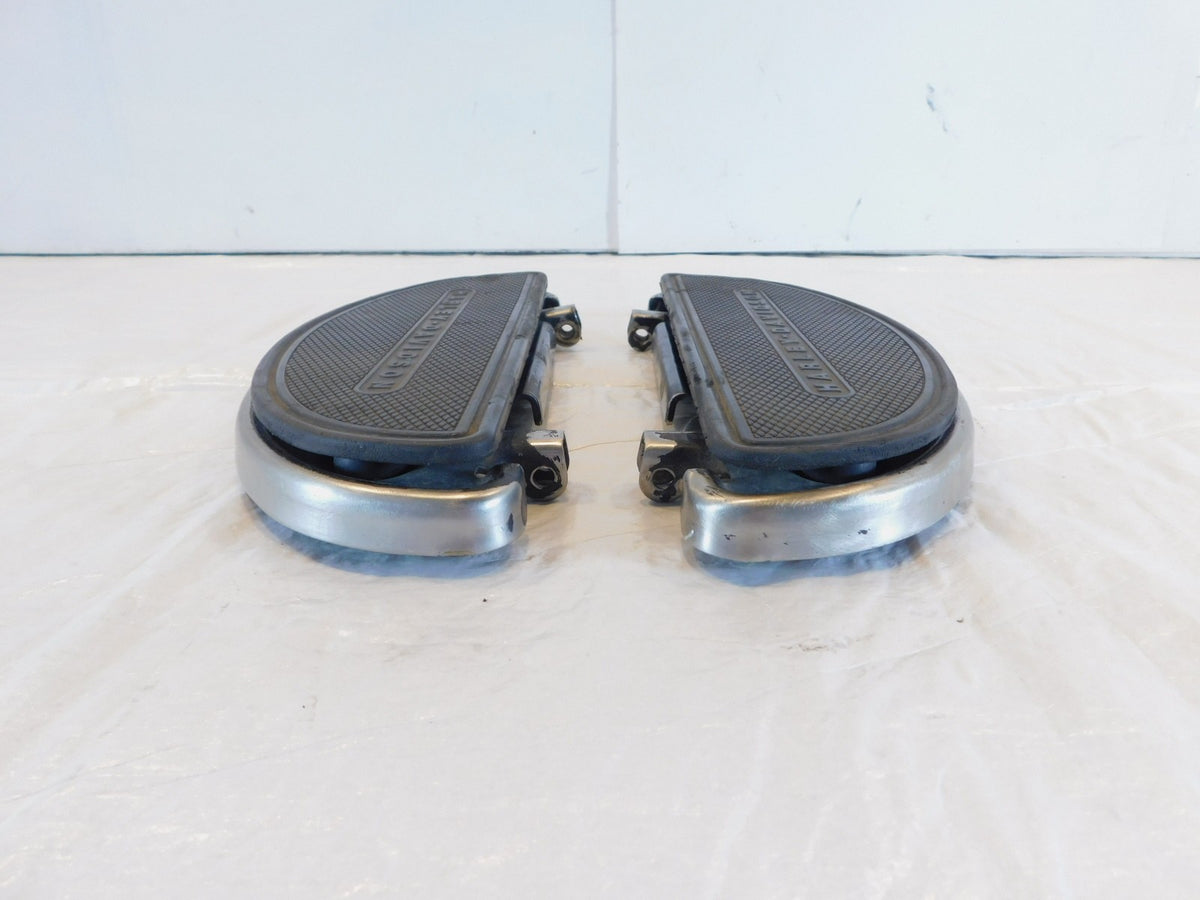 Harley Softail Heritage & Slim Front Left & Right Driver Footboard Floorboards - C3 Cycle
