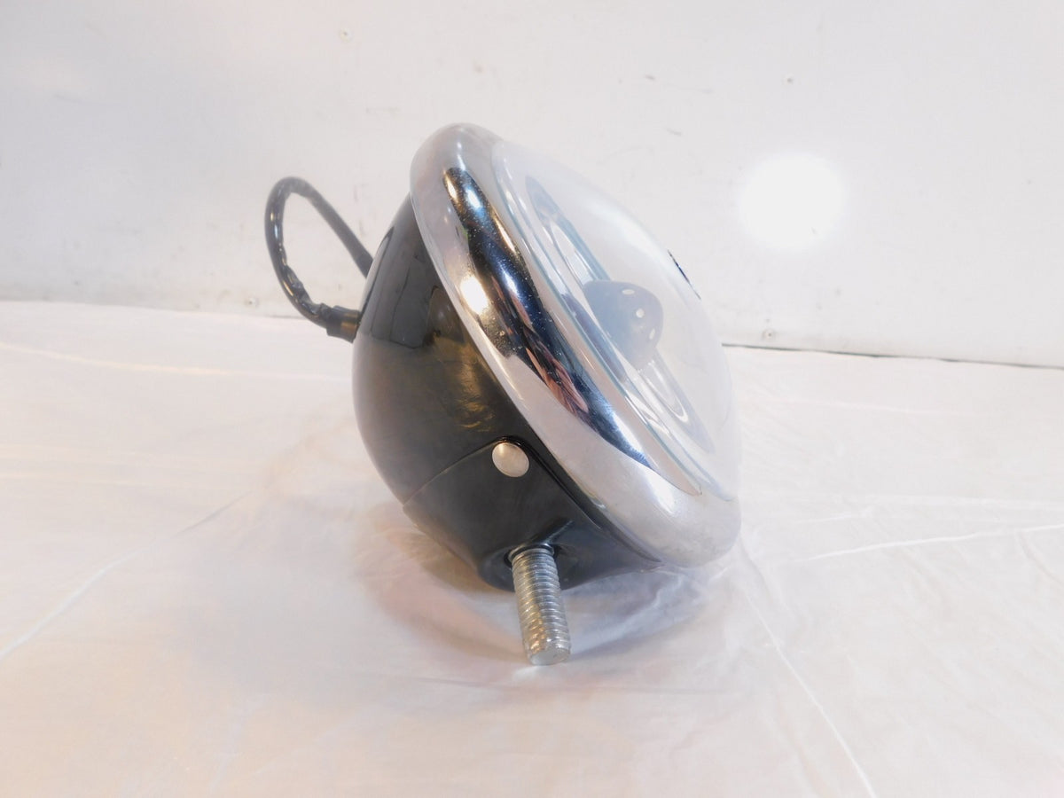 Harley Davidson Dyna Low Rider V-Rod Black Headlamp Headlight & Bucket Housing - C3 Cycle