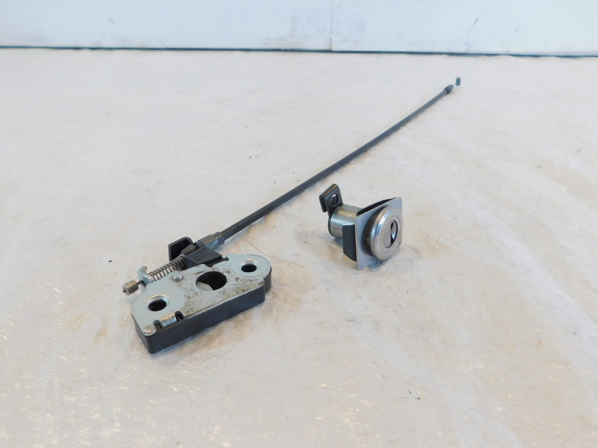2013-2019 KTM 690 Duke Rear Seat Saddle Lock Release Latch & Cable Line - no key - C3 Cycle