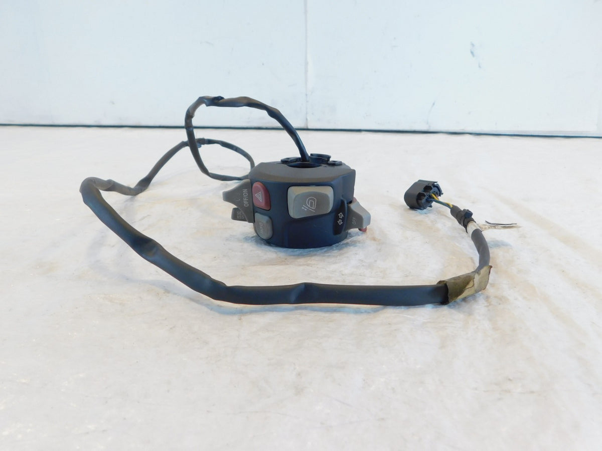 09-14 BMW R1200RT K1300GT Left Handlebar Turn Signal Horn Cruise Control Switch - C3 Cycle