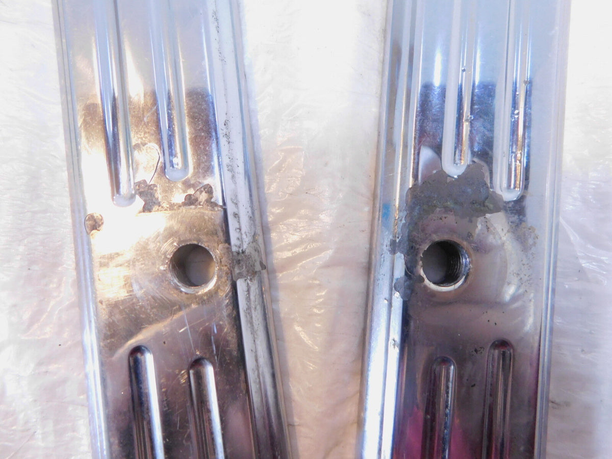1999 Victory V92 Standard Cruiser Rear Chrome Fender Strut Mount Rail Brackets - C3 Cycle