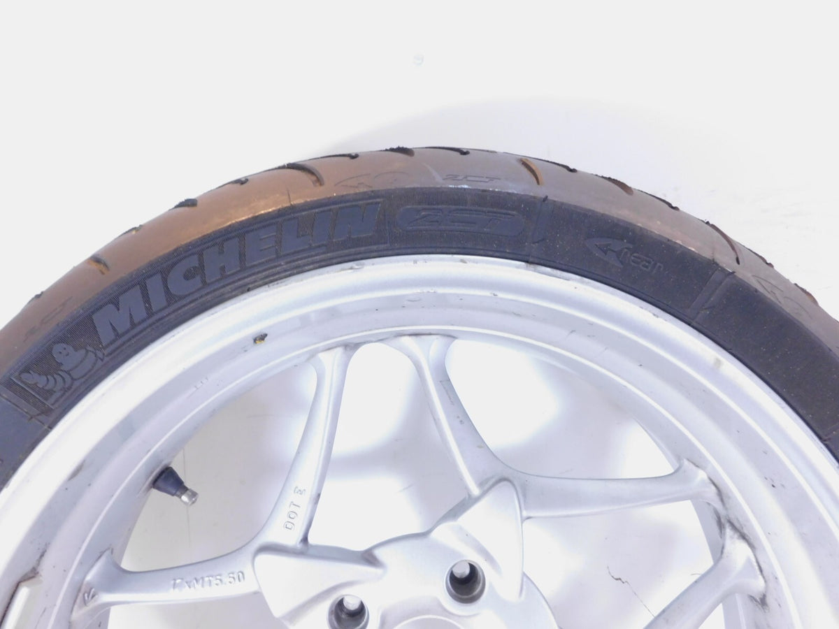 2005-2013 BMW R1200RT R1200ST R1200 RT ST R900RT Silver Back Rear Wheel & Tire - C3 Cycle