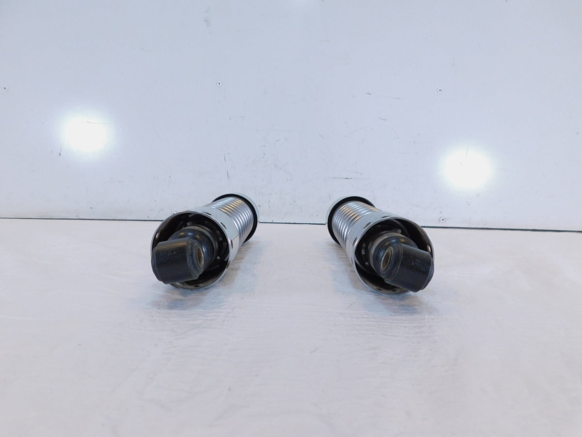 Harley Davidson Dyna Wide Glide & Street Bob Chrome Rear Shock Absorbers 12" - C3 Cycle