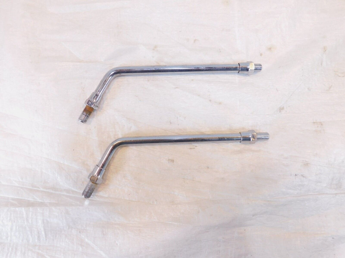 1992-1995 Suzuki Intruder 800 VS800 Chrome Front Left & Right Side Mirror Stems - C3 Cycle