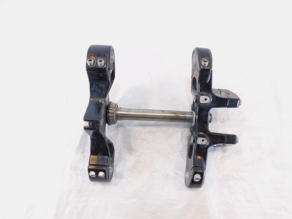 2017 17 Victory Octane Black Front Upper/Lower Fork Triple Tree Steering Stem - C3 Cycle