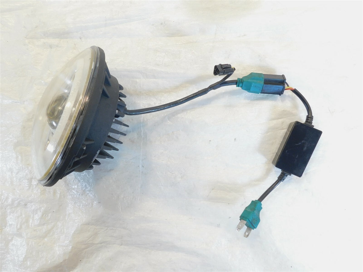 Yamaha XV1700 XV17 Road Star Headlight Head Lamp LED Halo Lens Light Assembly - C3 Cycle