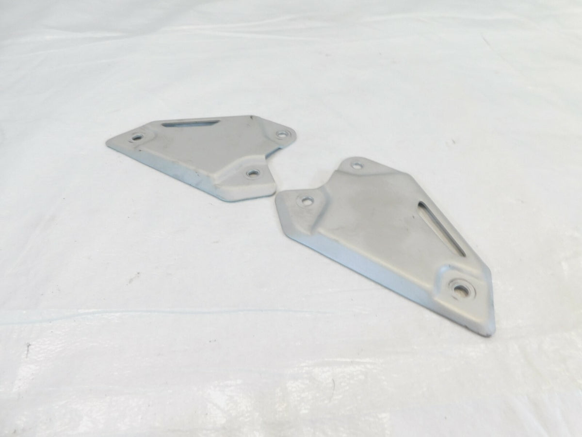 2017-2020 Kawasaki Z900 ZR900 Left & Right Heal Guard Covers Boot Plate - Pair - C3 Cycle