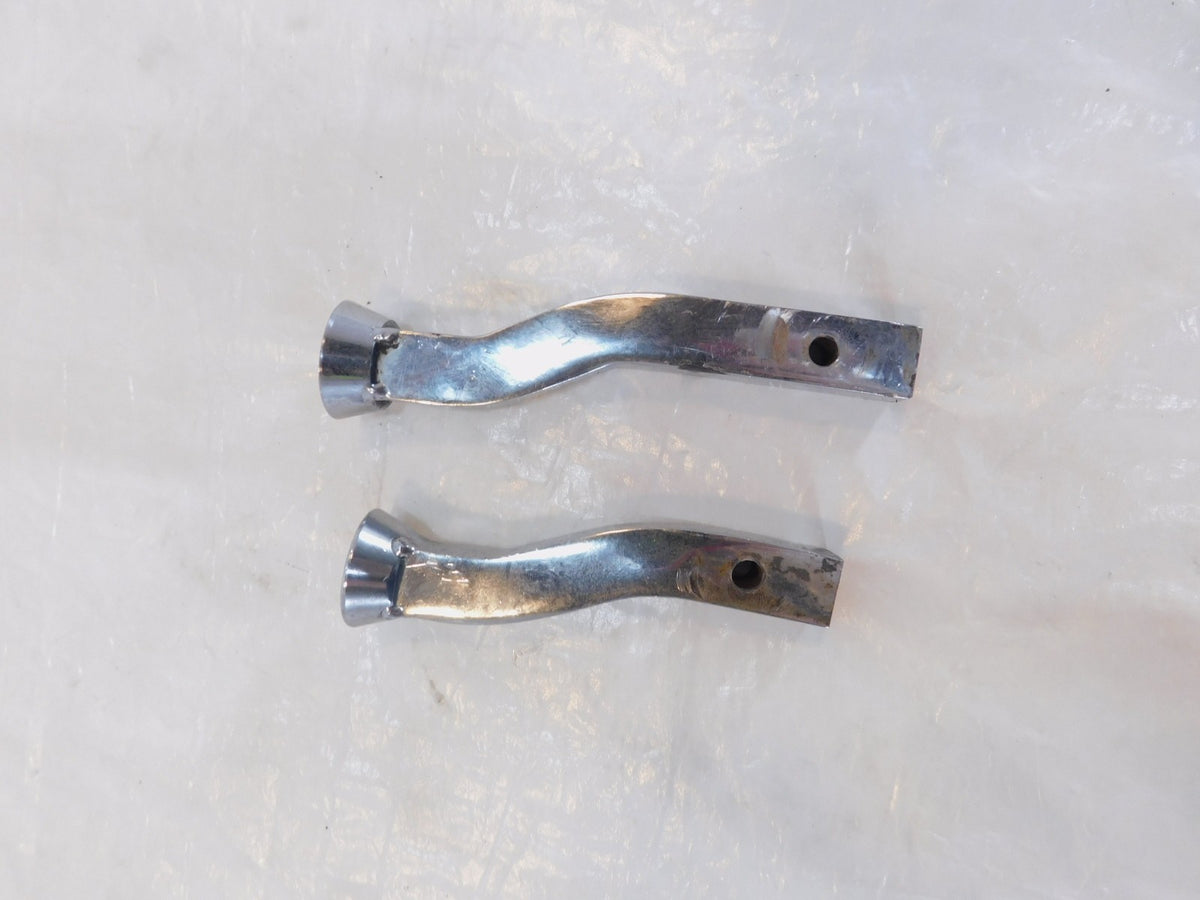 Harley Davidson Sportster 883 1200 Chrome Forward Control Foot Peg Brackets - C3 Cycle