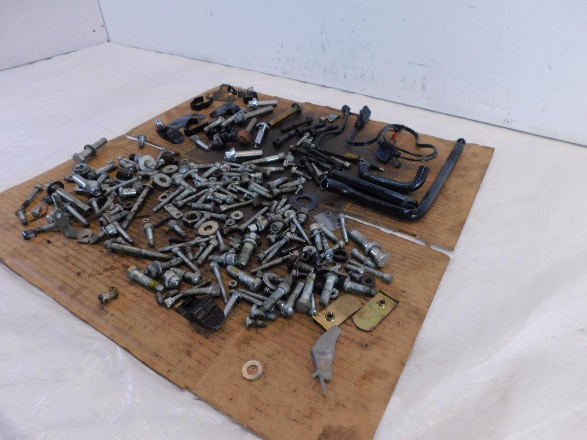 08 Harley Davidson Sportster 883 Custom Hardware Nut Bolt Brackets Parts Box Lot - C3 Cycle