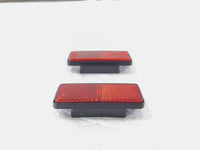 Pair 1987-09 Suzuki VS1400 Intruder 1400 Boulevard S83 Rear Tail Red Reflectors