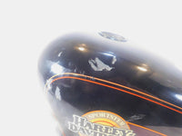 93-94 Harley Davidson Sportster 883 & 1200 Black Logo Fuel Gas Tank - Dented - C3 Cycle