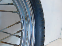 Harley Davidson XLH Ironhead Sportster 1000 Laced Spoked Front Wheel Rim & Tire - C3 Cycle