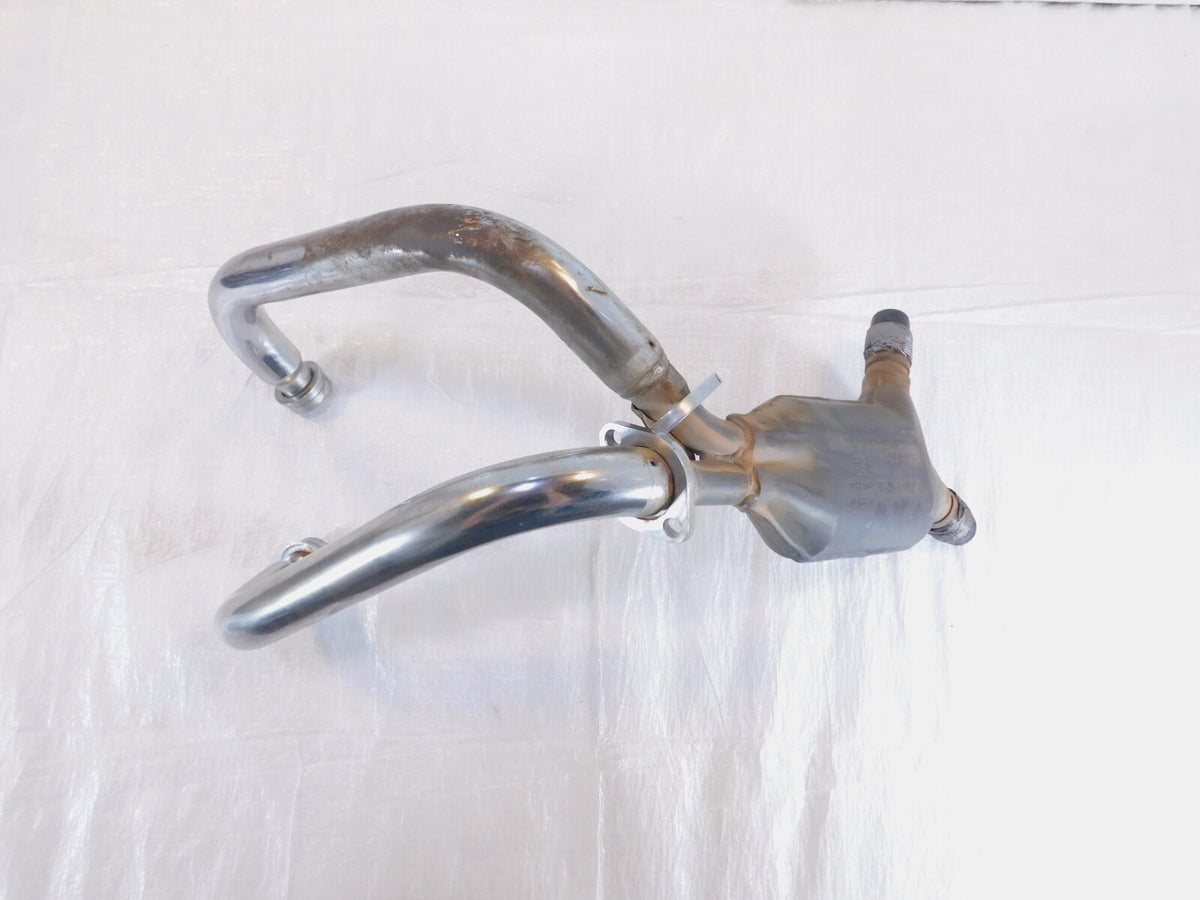 Suzuki GW250 Inazuma 250 L3 L4 L5 L7 Front Exhaust Muffler Intake Header Pipes - C3 Cycle