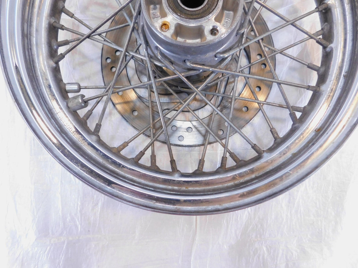 Harley Davidson Touring Electra Glide 16" Chrome Laced Front Wheel Rim 40960-00 - C3 Cycle