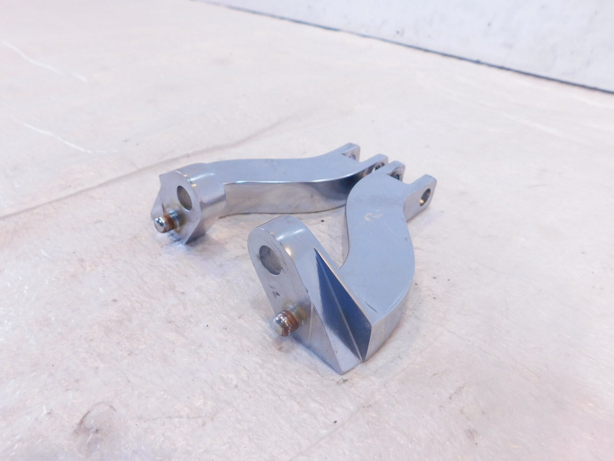 Harley Touring Road King Street Glide Right Passenger Peg Footpeg Mount Brackets - C3 Cycle