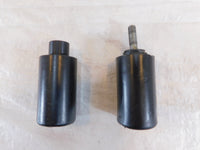 Suzuki GSX-R750 GSXR750 & Burgman 400 Black Left/Right Handlebar End Weights - C3 Cycle