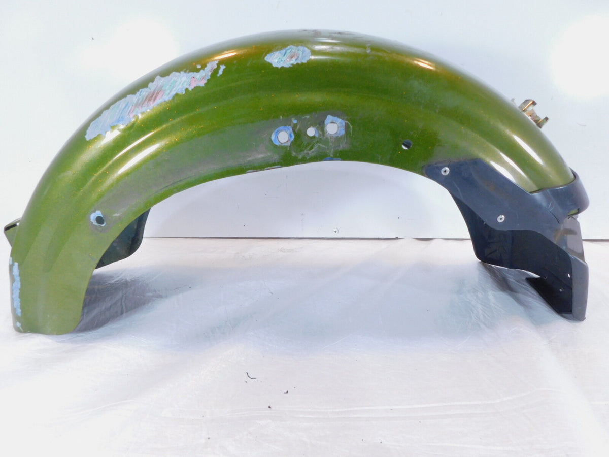 1981-1993 Harley Davidson Sportster 883 1100 1200 Green Rear Wheel Cover Fender - C3 Cycle