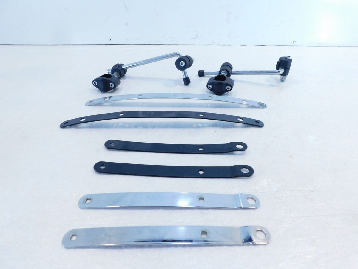 1999-2009 Yamaha V Star 1100 XVS1100 Custom Front Windshield Windscreen Brackets