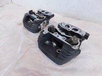 Harley Davidson Touring Softail & Dyna Black Cylinder Heads w/ Springs & Valves - C3 Cycle