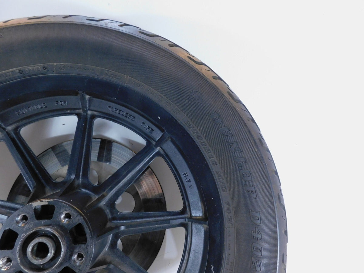 Harley Davidson Dyna Softail & Sportster 883 & 1200 Rear Rim Mag Wheel & Tire - C3 Cycle