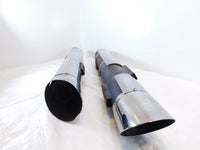 2003 03 Victory V92 Touring Cruiser Left/Right Exhaust Mufflers w/ Heat Shields - C3 Cycle