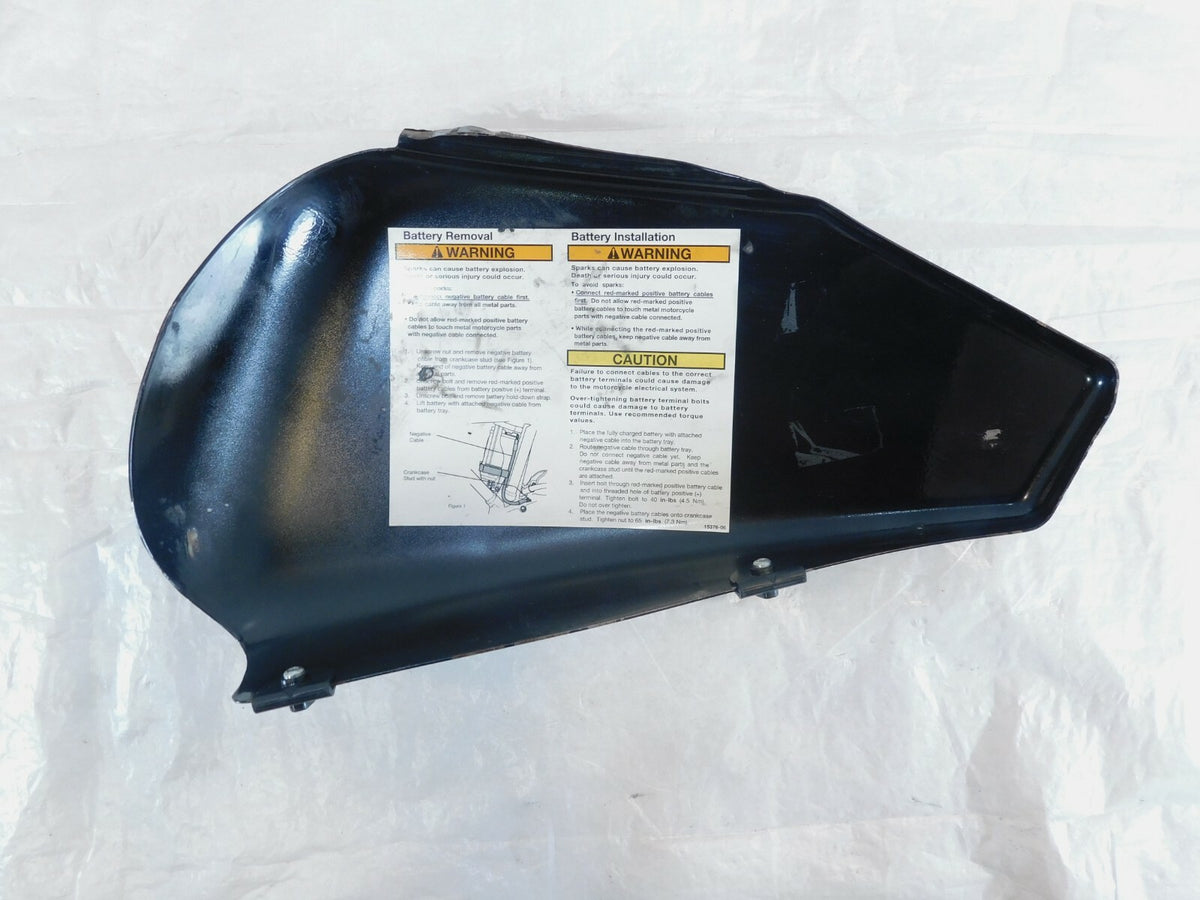 Black Harley Davidson Sportster 883 & 1200 Left Electrical Side Cover Trim - C3 Cycle