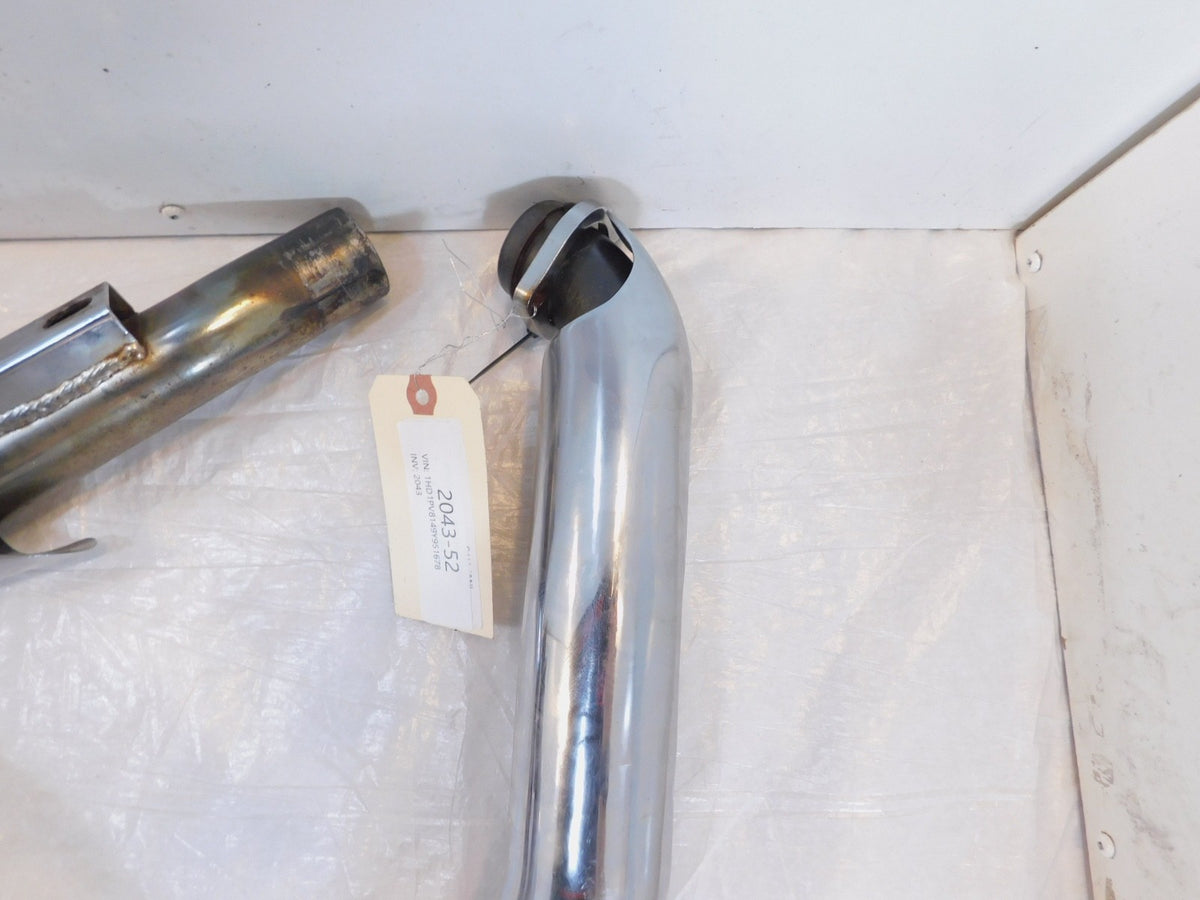 Harley Road King Street & Electra Glide Vance & Hines X Pipe & Rinehart Mufflers - C3 Cycle