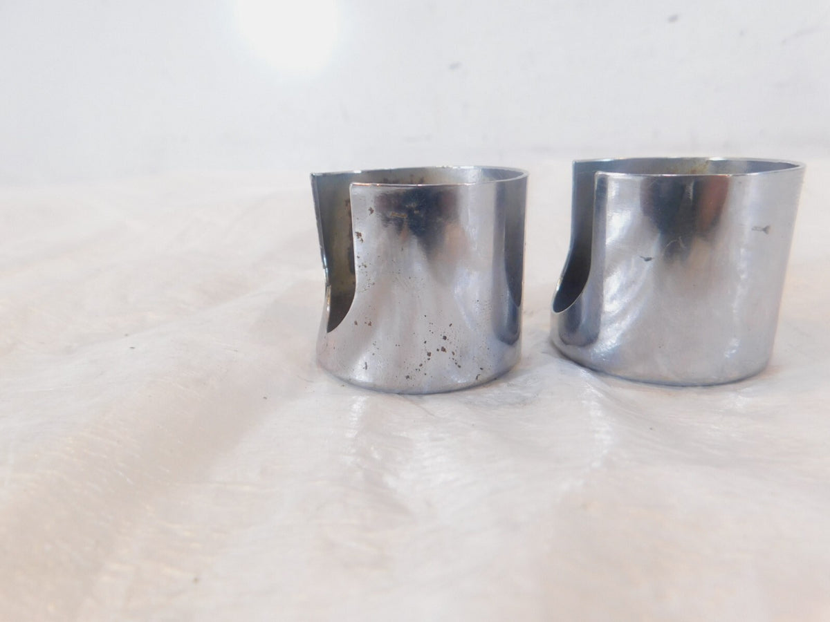 1986-1990 Harley Davidson Sportster 883 & 1200 Chrome Rear Shock Bolt Covers - C3 Cycle
