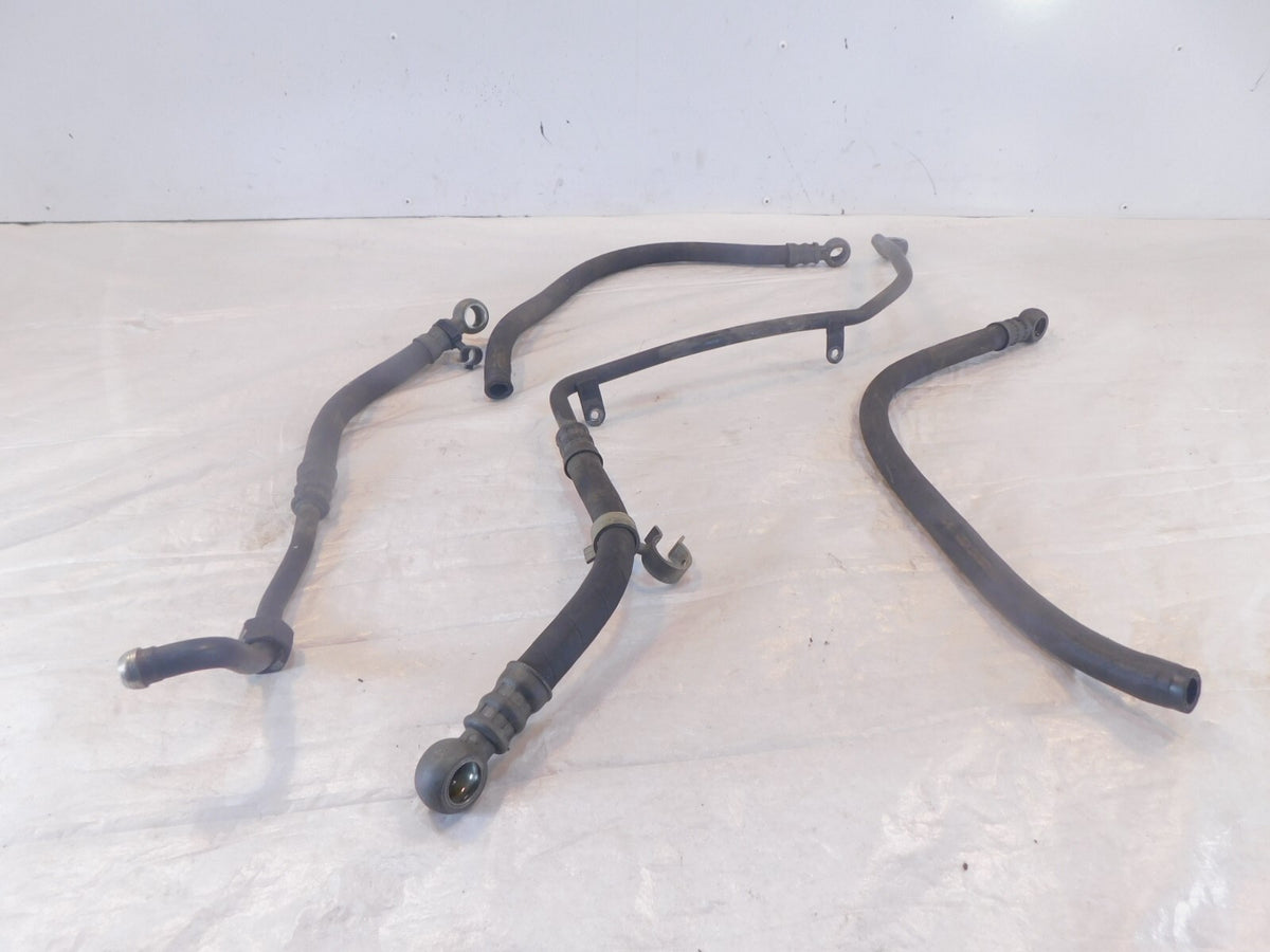 BMW R1100 R1100RT Black Front Engine Motor Oil Cooler Hose Pipe Lines - C3 Cycle