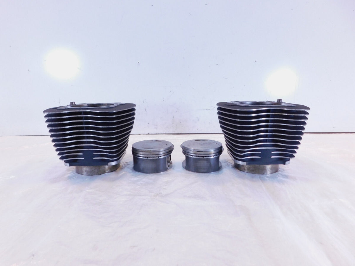Harley Davidson Twin Cam Touring Dyna & Softail Engine Pistons & Black Cylinders - C3 Cycle