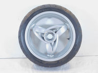 2001-2005 BMW F650 CS F650CS Scarver Silver Rear Rim Wheel & Tire - 36317681009 - C3 Cycle