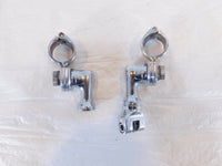 Harley Davidson Electra Glide & Road King Adjustable Highway Foot Peg Brackets - C3 Cycle