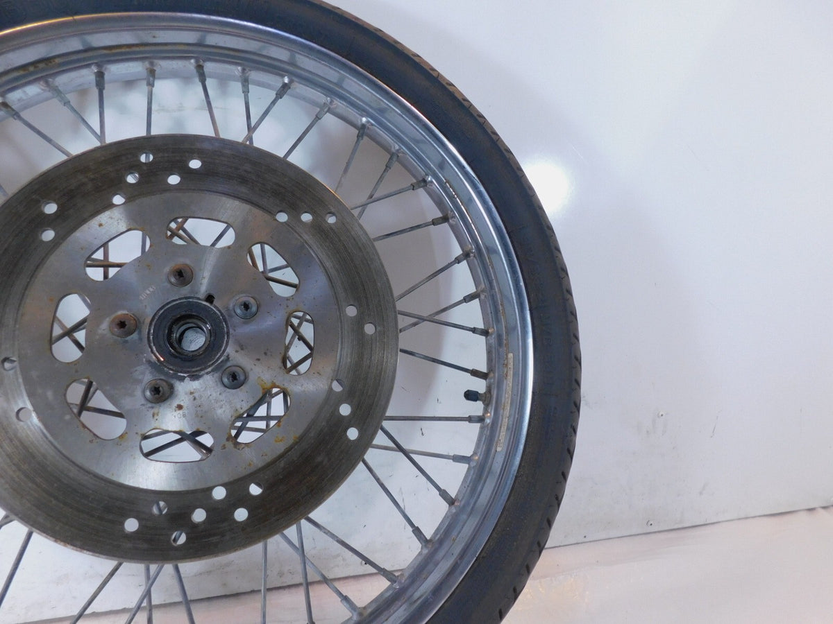 Harley Davidson Softail & Dyna Wide Glide Chrome 21" Front Wheel Rim & Tire