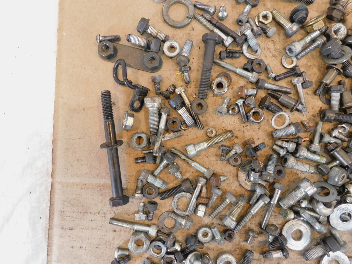 2006 Victory Kingpin Miscellaneous Hardware Nuts Bolts & Brackets Parts Box Lot - C3 Cycle
