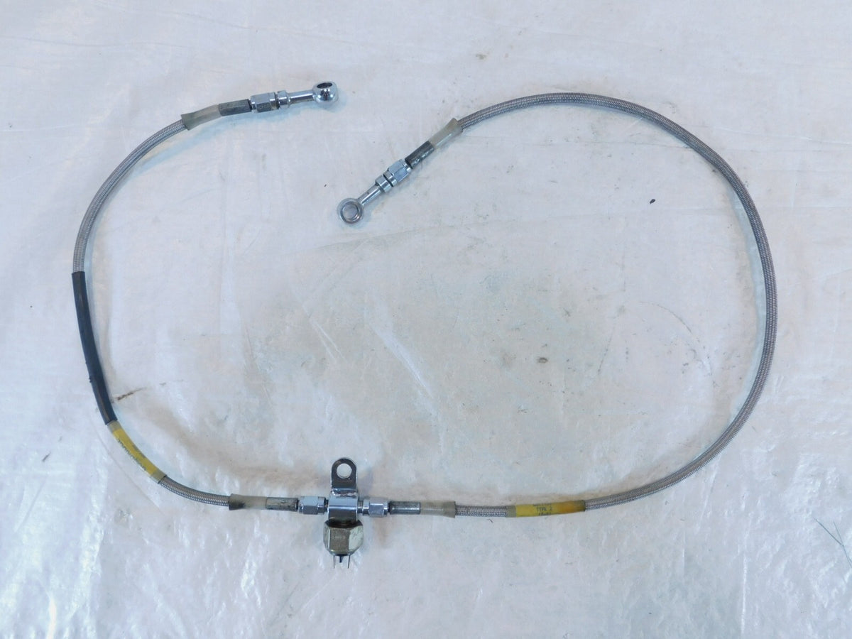 2002 & 2003 Indian Gilroy Scout Rear Master Cylinder to Caliper Brake Hose Line - C3 Cycle