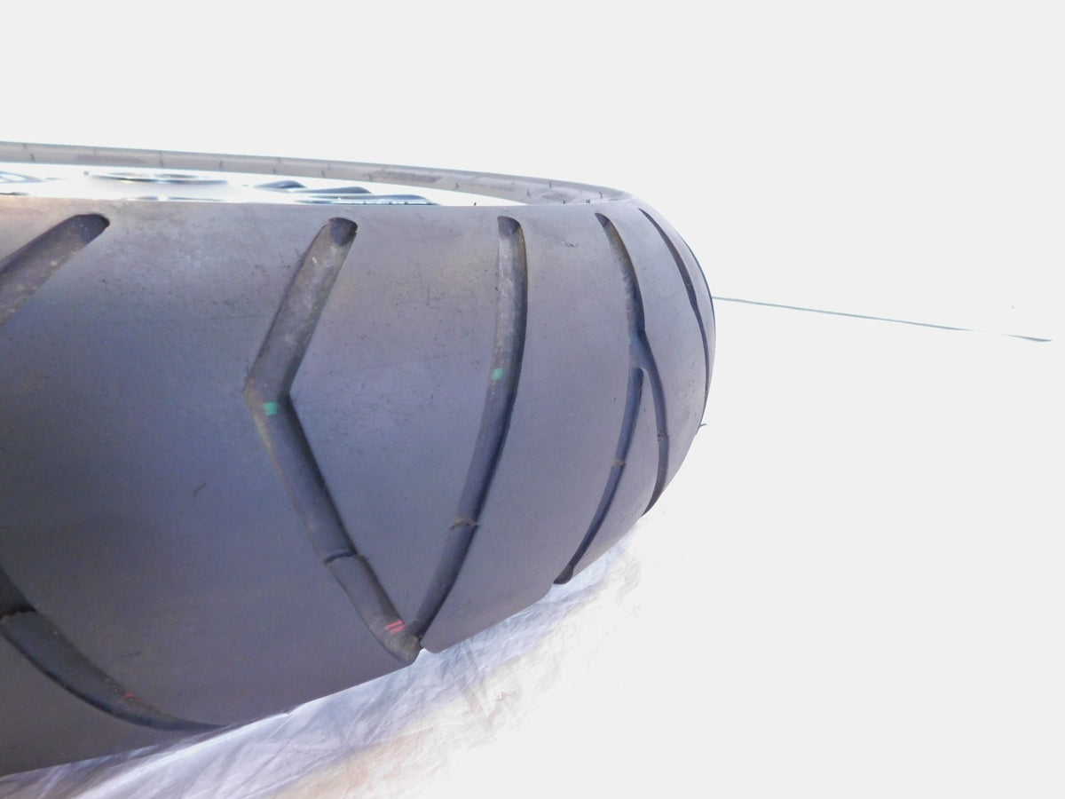 Piaggio Vespa Sprint 50 125 150 Black Spoked Rear Wheel Rim w/ Tire 12x3 - C3 Cycle