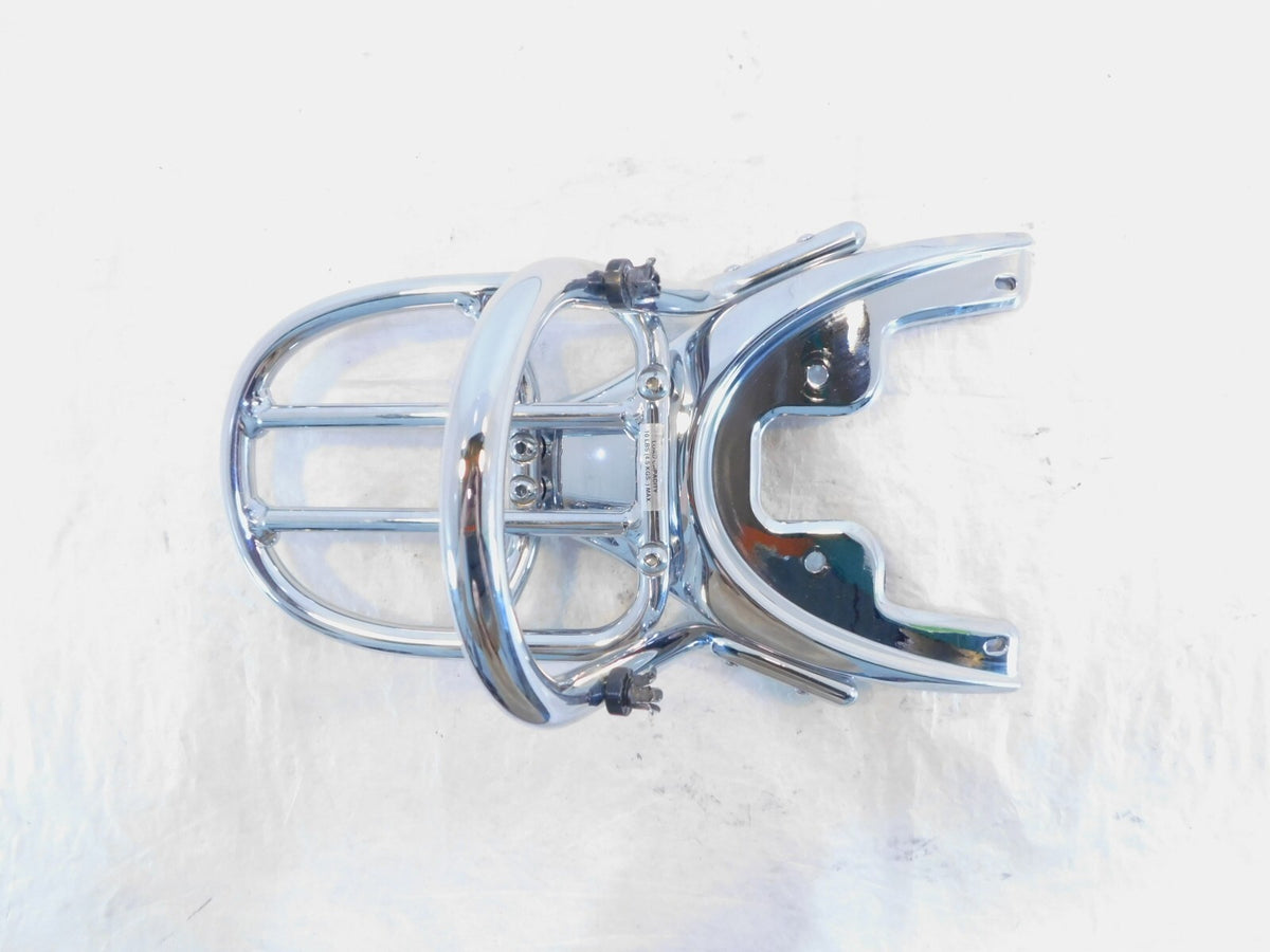 02-06 Harley Davidson V-Rod VRSC VRSCA Chrome Rear Passenger Back Rest Sissybar - C3 Cycle