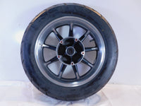 Kawasaki Vulcan 1700 Classic Nomad Voyager VN1700 Silver Front Wheel Rim & Tire - C3 Cycle