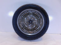 Harley Davidson Road Street Electra Glide 9 Spoke Silver Rear Wheel Rim - BENT - C3 Cycle