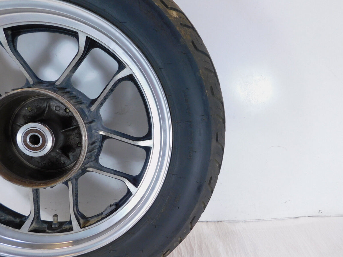1983-1986 Honda VT500 VT500C Shadow 500 Silver Rear Wheel Rim & Tire 16" x 3" - C3 Cycle