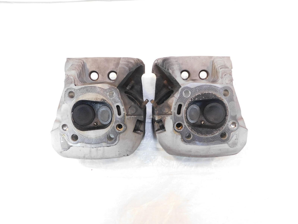 Harley Davidson Sportster XR1200 XR 1200 Front & Rear Cylinder Heads w/ Valves - C3 Cycle