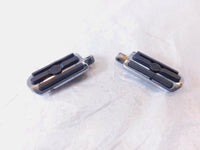 Harley Touring FXR Dyna Sportster & Softail Chrome & Rubber Footpegs Footrests