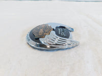 2008 Harley Davidson 105th Anniversary Road Glide Fuel Gas Petrol Tank Medallion - C3 Cycle
