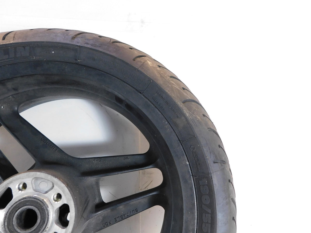 2009-2010 Harley Davidson Sportster XR1200 XR 1200 Cast Rear Wheel Rim & Tire - C3 Cycle