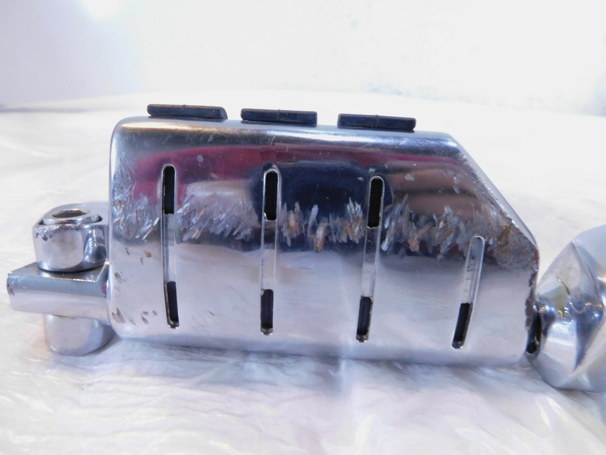 1999 Victory V92 Standard Cruiser Chrome Front Engine Crash Guard Highway Pegs - C3 Cycle